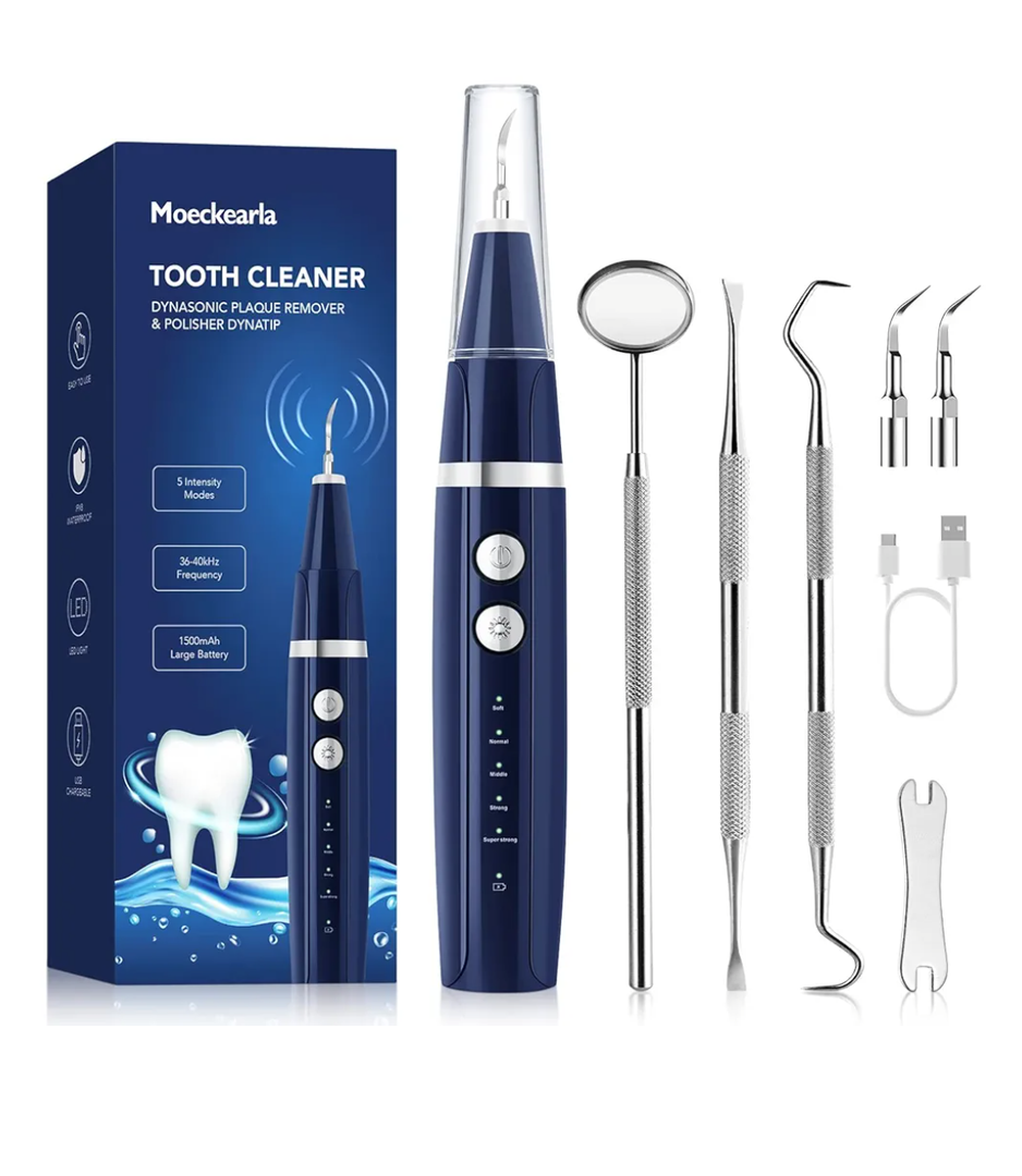 Plaque Remover for Teeth - Tartar Remover for Teeth, Dental Calculus Remover Teeth Cleaning Kit