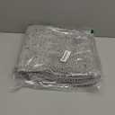 OLANLY Bathroom Rugs 30x20, Extra Soft Absorbent Chenille Bath Rugs, Rubber Backing Quick Dry, Machine Washable Bath Mats for Bathroom Floor, Tub and Shower, Home Decor Accessories, Light Grey