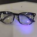 livho High Tech Blue Light Glasses - Advanced Blue Light Blocking Computer Glasses - Screen Fatigue & UV Protection (*B1 Light Black+clear)