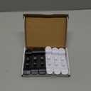 6PCS Cord Organizer for Appliances, Upgraded Kitchen Appliance Cord Wrap, Cord Holder Stick on Pressure Cooker, Coffee Maker, Air Fryer and Blender(3 Black + 3 White)