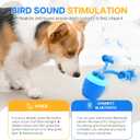 Interactive Dog Toy Ball,Automatic Moving Dog Ball with Bird Sound & Bluetooth Music,3 Play Modes Self Rolling Dog Ball,USB Rechargeable Toys for Boredom Small Medium Dogs,Not for Aggressive Chewers.