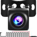 [for Portable Car Radio] 4 Pin Upgrade AHD 1080P Backup Camera, Camera for Carplay Screen 2.5mm Jack Backup Camera 2.5mm Jack Dash Cam Reverse Camera Cable,23 Ft 4 Pin to 2.5mm Male Plug