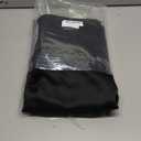 NICETOWN Thermal Insulated Black Blackout Curtains/Drapes 84 inches Length 2 Panels Set for Living Room, 42 inches Wide, Privacy Sound Reducing Room Darkening Draperies Window Treatment