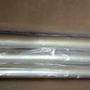 VOIIY Gold Curtain Rods for Windows 28 to 48 Inch(1.5-5 Feet),1" Diameter Drapery Rods with Modern Style End Cap Finials,Size:30-60 Inch, Brass