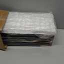 QEEIG Bathroom Shelves Over Toilet - Wall Mounted Floating Shelves Toilet Paper Storage Small Farmhouse Decor Shelf 16 inch Set of 3, White (019-W3)