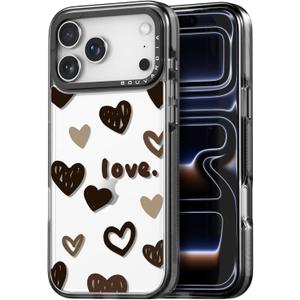 Bouvardia for iPhone 17 Pro Max Case, Cute Design for Women & Girls, Protective & Aesthetic, Sweet Love