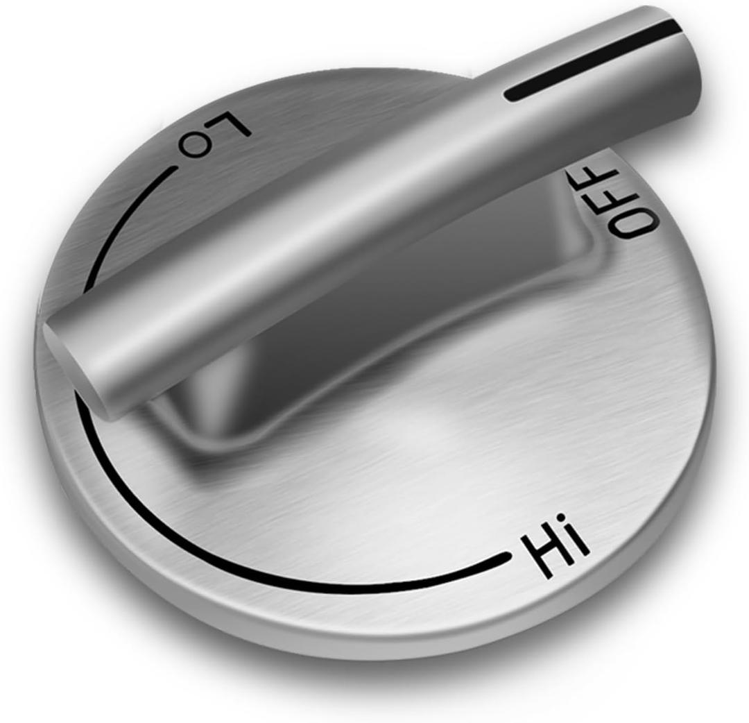 FIOQE 5Pcs 7733P410-60 Gas cooktop Control knob,Durable, Perfect fit for Jenn-Air, Maytag, KitchenAid Gas cooktops, can Replace for 74007733, AP5668987, PS2375871, AP6011505