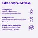 Amazon Basics Topical Flea Treatment for Large Cats (Over 9 pounds), 6 Count, Packaging May Vary