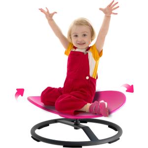 Sensory Spinning Chair for Autistic Kids, Pink