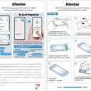 2 x [4 Packs] Tempered Glass for Samsung Galaxy S25 Ultra 6.9 Inch, 9H Clear, Fingerprint Unlock, Scratch Proof, No Bubble, Easy Installation Frame for Galaxy S25 Ultra Screen Protector