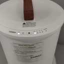 SAMEAT Heated Towel Warmers for Bathroom - Large Towel Warmer Bucket, Wood Handle, Auto Shut Off, Fits Up to Two 40"X70" Oversized Towels, White