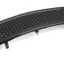 Front Grille Fits for In-finiti G35 G37 2006-2009, Middle Center Console Air Vent Front Bonnet Radiator Grill AC Vent Mesh Grill Car Accessories, B/carbon fiber look