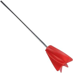 Edward Tools 5 Gallon Paint Mixer Drill Attachment - Quick Mix No Splash - Heavy Duty Plastic Mixer Head with Metal Hex Shaft for Standard 3/8 Drills - Resin Mixer,Epoxy Mixer in 5 Gallon Bucket