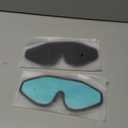 2 Pieces 3D Sleep Mask for Kids Memory Foam Contoured Eye Mask, Travel Sleep Eye Cover with Adjustable Strap, 3D Blindfolds(Black and Green)