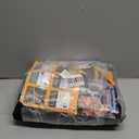 njnj Dog Car Seat Cover for Back Seat - Waterproof Dog Half Hammock for Cars,Scratchproof Pet Backseat Protector,Perdurable,Non-Slip Booster Seat for Small,Medium and Large Dogs (Black)