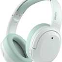 Edifier W820NB Plus Hybrid Active Noise Cancelling Headphones - LDAC Codec - Hi-Res Audio Wireless & Wired - Fast Charge - 49H Playtime - Over Ear Bluetooth V5.2 Headphones- Green