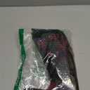 L'VOW Victorian Natural Feather Poncho Capelet Shrug Wrap Lace Collar Shoulder Halloween Witch Shawl Costumes (Red)