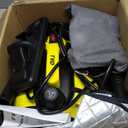 Steam Cleaner, Powerful Heavy Duty Canister Steamer with 34 Accessories, Steam Mop with 16.4 Ft Extra-Long Power Cord for Home Floor Cleaning, Grout, Upholstery, Car Detailing, White