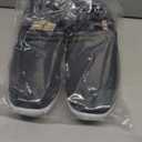 BEJINASH Men’s Slip-on Walking Shoes, Lightweight Breathable Go Walk Shoes with Arch Support,Comfortable Casual Loafers Shoes Navy 10