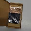 Makeup Brushes Set for Women Professional,UorPoto 10Pcs Sponge Eyeshadow Brush Sets Applicator Double Sided reusable