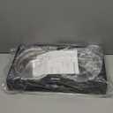 Elevated Dog Bowls for Medium Size Dogs, Non-Slip Dog Feeder with 1*Stainless Steel Dishes & 1*Slow Feeder Bowl, 5 Heights Adjustable Raised Bowls to 3.15-8.66-9.84-11.02-12.2 (Black)