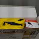 Yellow Excavator Inflatable Kids Bed, Toddler Travel Bed with Safety Bumper and Air Mattress Portable Air Mattress with Pump for Kids Vacation Hotel Home Sleepover Birthday Gift