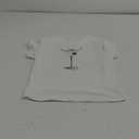 Y2k Graphic Baby Tees for Women Fruit Bow Shirt Crop Top Vintage Aesthetic Teen Girl Clothes 90s Summer Clothing (Small, Juice White)