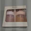 Moonkie Baby Straw cup | Silicone Toddler Sippy Cup Training Cup with Straw Lid | BPA-Free Drop-Proof Cup | Baby Led Weaning | 6 Months+, 5 oz, 2pack (B-Soft Lilac/BLush)