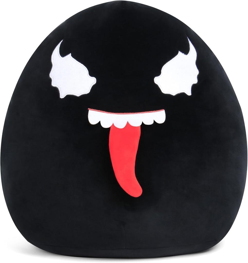 Venom Plush 16", Jumbo Venom Stuffed Toy Soft Plushies Pillow Room Decor Gifts for Kids and Adults (Large)