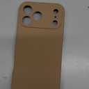 Ktele Magnetic for iPhone 17 Pro Max Case [Compatible with Magsafe] [Premium Silicone Satin-Smooth Touch] Slim Shockproof Anti-Scratch Microfiber Lining Case, 6.9 inch, Light Brown