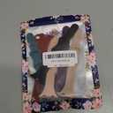 AMSKY 6 Pack Slim Floral Engraved Bands Compatible with Apple Watch Band 40mm 41mm 42mm 38mm 44mm 45mm 46mm 49mm for Women,Cute Silicone Sport Strap for iWatch Series 11 10 Ultra 9 8 7 6 5 4 3 2 1 SE (Black/Wine Red/Deep Purple/Cactus/Pink Sand/Teal Milk)