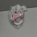 RONG&LAN Clip lamp,360 Rotation Clip on Lamp Portable Book Reading Light,Clamp on Desk/Table/Bunk Bed/Cupboard Home Lighting, (Desk lamp,Seven Colors for Your Choice) (Pink)