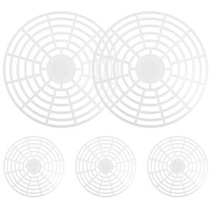 MUCKLILY 5-Pack Fermenting Press Tool for Wide Mouth Jars Reusable Mesh Pickle Press Plate Vegetable Fermentation Accessory for Flavor Extraction and Home Use