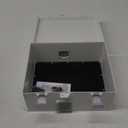 Outdoor Electrical Junction Box, ABS Water Resistant Enclosure with Internal Mounting Panel & Hinged Cover (13" H* 9.2" L* 5.6" W)