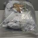 AMORISE Christmas Wreath with Lights, 26 in Norfolk Pine Wreath for Front Door, Large Greenery Wreath with Red Bow, Bell, Real Touch Artificial Wreaths for Indoor Outdoor Holiday Decor, FF11