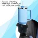 Cup Holder Compatible with Evenflo Revolve 360 Car Seat Cup Holder - Black (2pcs)