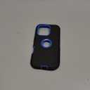 Compatible with iPhone 16 Case with Screen Protector, Anti-Scratch & Non-Slip, Compatible with MagSafe, 3-Layer Drop Protection, Heavy Duty Magnetic Phone Case Cover, 6.1", Blue/Gray