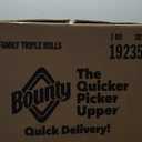 Bounty Quick-Size Paper Towels, White, 8 Family Triple Rolls = 27 Regular Rolls (141 sheet (Pack of 8))