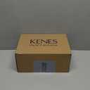 KENES Black Widespread Bathroom Faucet 3 Hole Bathroom Sink Faucet Matte Black Two Handle, 8-Inch 3 Pieces Bathroom Vanity Faucet with Pop Up Drain & Supply Lines, KE-9050-2-P