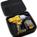 Caseling Hard Case Fits DeWalt DCF899HB, DCF899B, DCF899P1 20V MAX XR 1/2" High Torque Impact Wrench - EVA Protective Travel Storage Holder (Case Only), Black