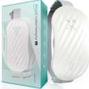 Slimpal Heating Pad for Period Cramps, Portable Heating Pad for Menstrual Relief, Electric Cordless Heating Belt for Back, Belly, Waist, Stomach, Wearable Heat Belt Gifts for Her Women Girl, White (SPC023-S2)