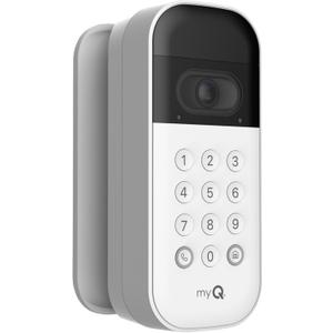 Chamberlain VKP1-MYQ-SMW myQ Smart Garage Video Keypad Swivel Mount, 5.6 Ounces, Grey