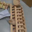 Novabright 64 Inch Chunky Blanket Loom Kit Adjustable Wood Chunky Yarn Loom Knitting Beech Wood No Needle Hand Reusable for Beginners, Home, Craft Gift