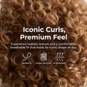 Short Brown Afro Wig with Glasses for Mens Costume Crazy Funny Party Wigs for Nerd Halloween Costumes & Cosplay Accessory