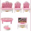 20 Pcs Mini Bathroom Set 1:12 Mini Living Room Set Miniature Accessories Miniature Furniture Accessories Model for Mini Dreamhouse