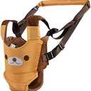 Toddler Baby Walking Harness Assistant Belt Kids Handheld Learning Walk Helper Support Trainer Tool (Adjustable - Yellow, 6-24 Months)