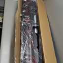 NKZ 18 Inch King Size Bed Frame, Metal Bed Frame & Box Spring 2 in 1 Platform with Round Corner Legs, 4000Lbs Heavy Duty Metal Frame, Mattress Slide Stopper, Headboard Hole, Noise-Free, Easy Assembly