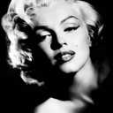 CanvasChamp LARGE MARILYN MONROE CANVAS ART PRINT BLACK AND WHITE 24" X 18" READY TO HANG