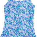 vineyard vines Girls' Ruffle One Piece Swimsuit S (8-10)