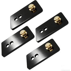 Seat Relocation Brackets/Seat Relocation Brackets Kit Compatible with 1967-2002 Camaro, Firebird.Seat Relocation Bracket Kits fit for 1.5 Inch-2 Inch Extension Capability(Set of 4 Universal)